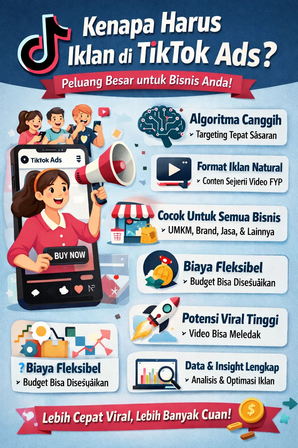 Kenapa Harus Iklan di TikTok Ads? Alasan, Manfaat, dan Peluang Bisnis di 2026